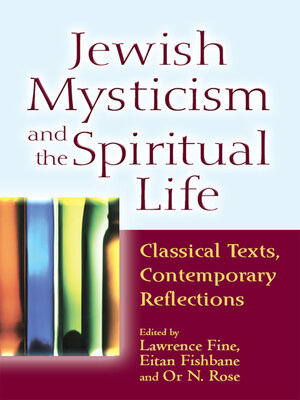 cover image of Jewish Mysticism and the Spiritual Life